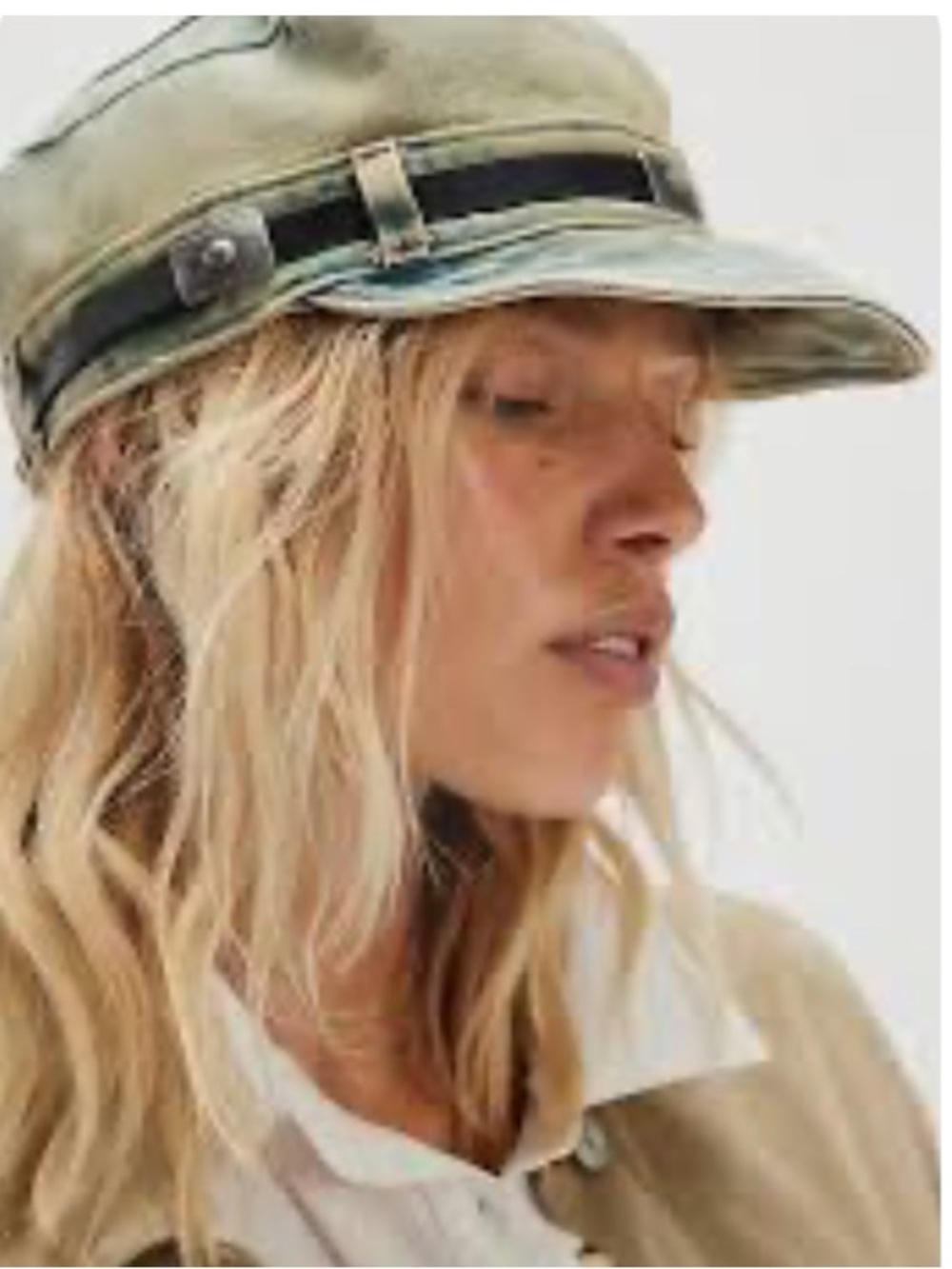 Free People Washed Cadet Cap